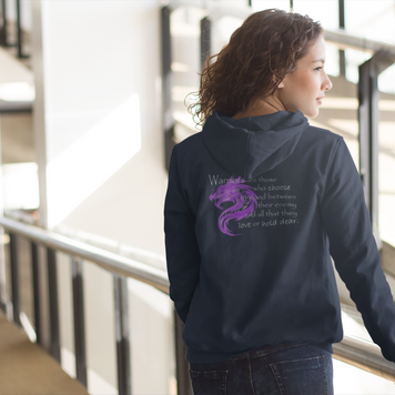 Warriors Are Those Who Choose (Full Zip Hoodie)