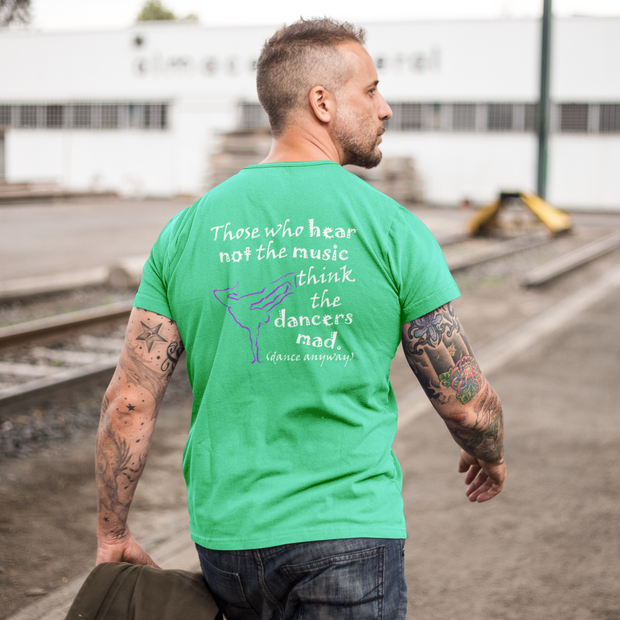 Breaking; Those Who Hear Not the Music (Triblend Crew Tee)
