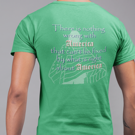 Nothing Wrong with America That (Triblend Crew Tee)