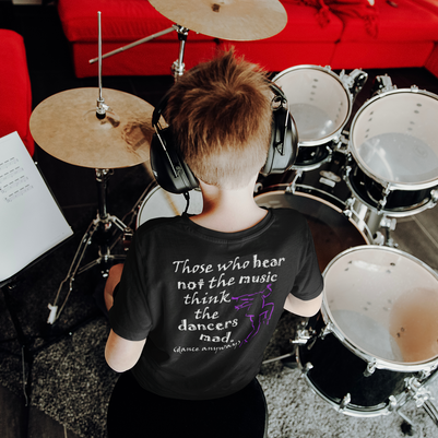 Hip Hop Guy; Those Who Hear Not the Music (Youth Tee)