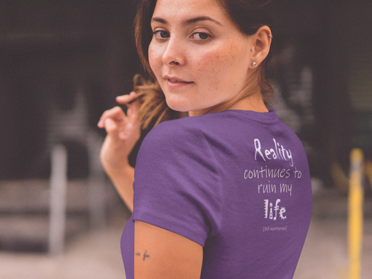 Reality Continues (Women's Boyfriend Tee)