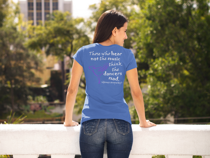 Breaking; Those Who Hear Not the Music (Women's Triblend Tee)